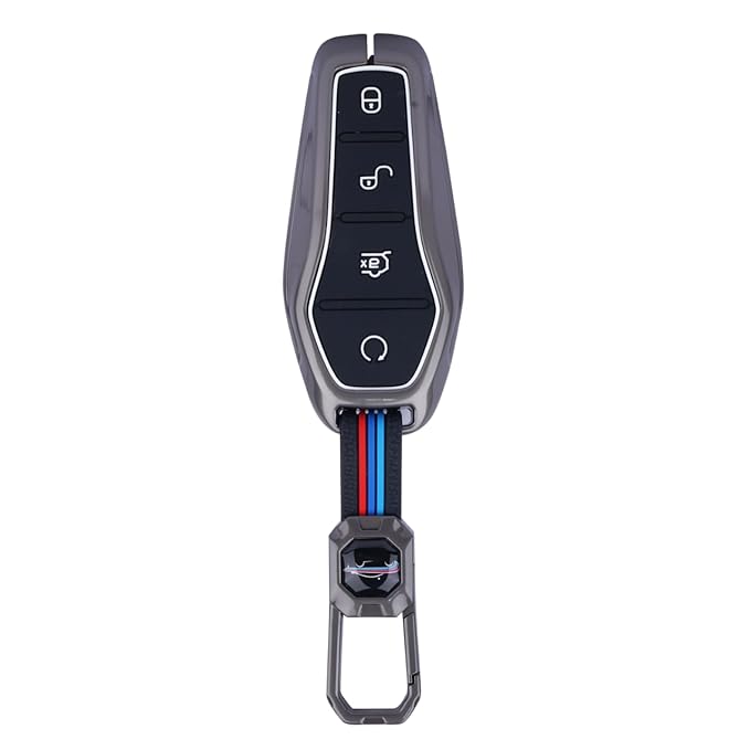 Premium Silicone Car Key Cover for BYD Smart Key for BYD Song Plus, Atto 3, Han EV, Tang DM, Qin, Seal, Dolphin