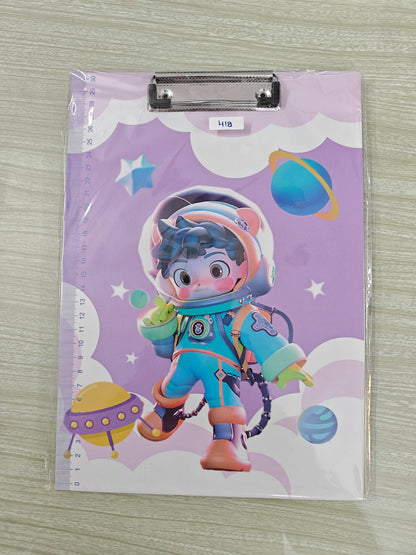 Clip board - exam paper board, paper holder with 30cm scale on edge